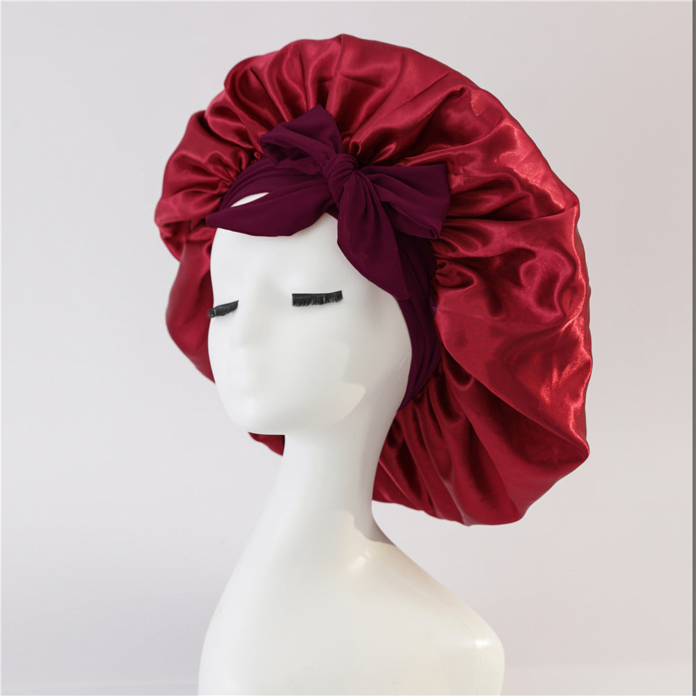 Silk Bonnet for sleeping women