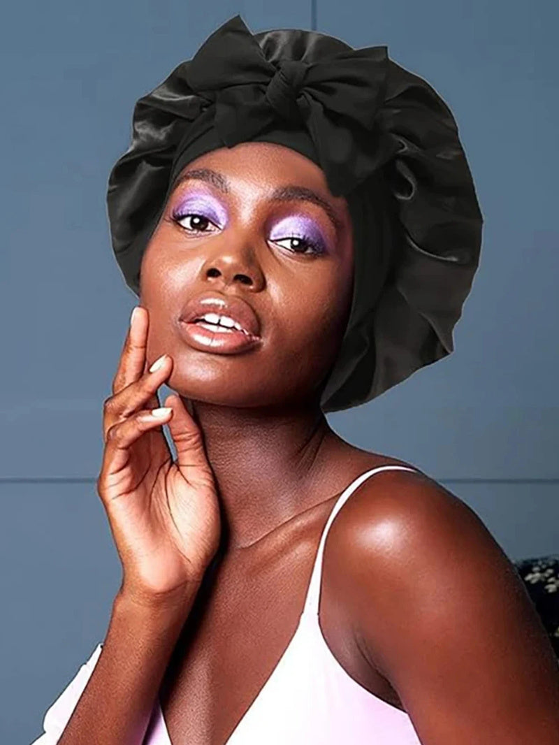 Silk Bonnet for sleeping women