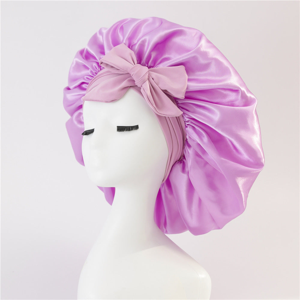Silk Bonnet for sleeping women
