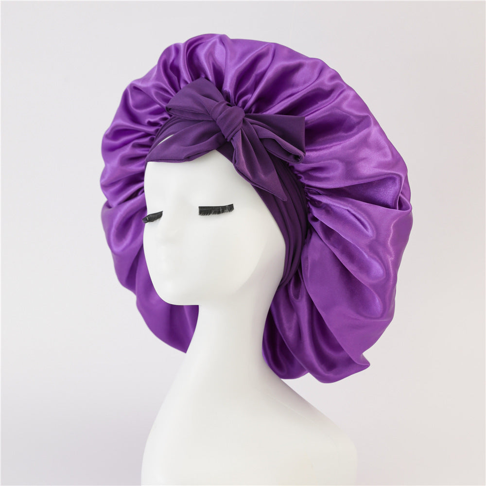 Silk Bonnet for sleeping women