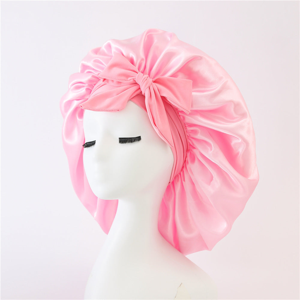 Silk Bonnet for sleeping women