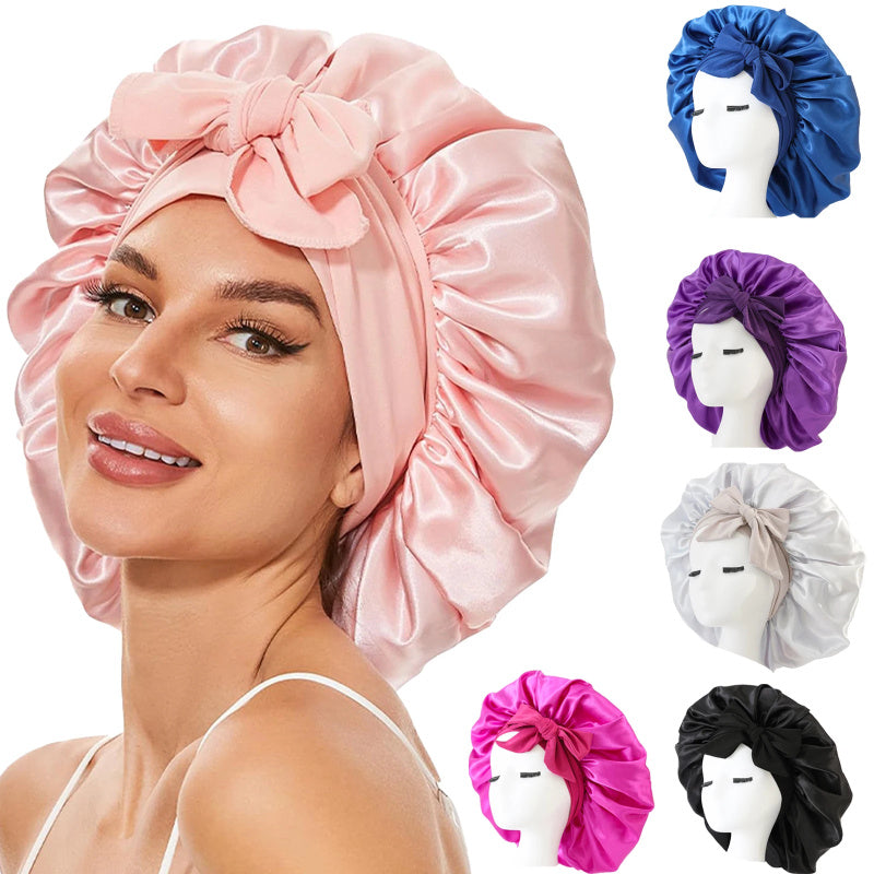 Silk Bonnet for sleeping women