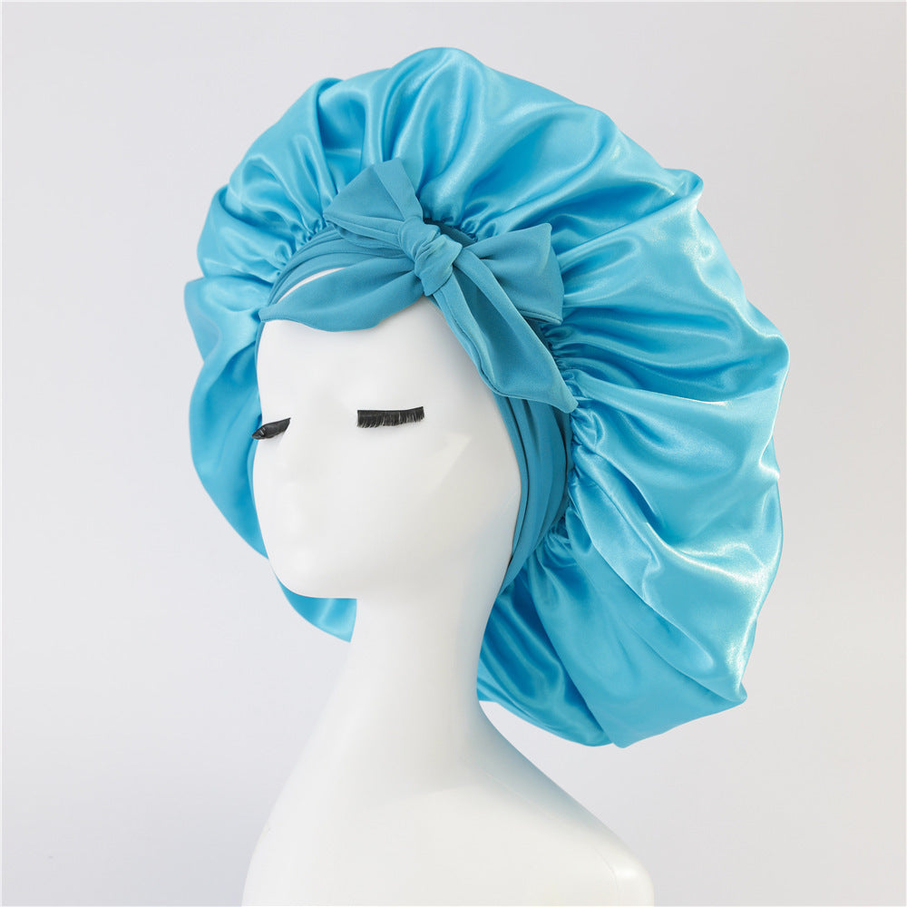 Silk Bonnet for sleeping women
